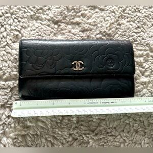 Chanel Camellia Long Wallet